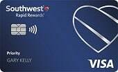 Southwest Rapid Rewards elsőbbségi kártya