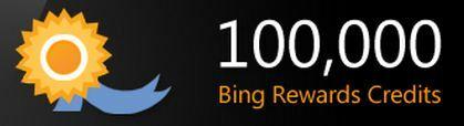 Bing Rewards-tegoeden