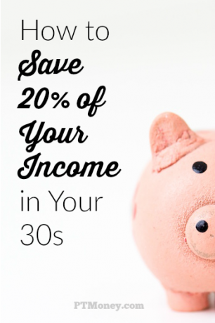आज मैं आपको दिखाना चाहता हूं कि कैसे हमारी शादी के दस वर्षों में (मेरी ३०वीं से ३९वीं वर्ष तक) हमने सेवानिवृत्ति के लिए अपनी कर-पूर्व आय का औसतन २०% बचाया है। हमारे सबसे खराब वर्ष में, हमने 10% की बचत की, और अपने सर्वश्रेष्ठ में, लगभग 40%!