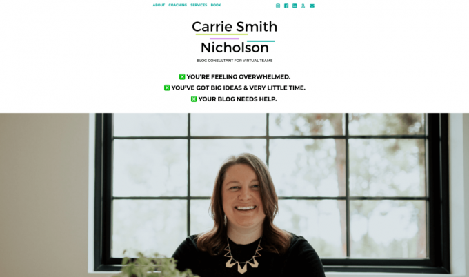 Podnikateľka Carrie Smith