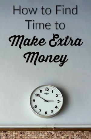 Her er nogle strategier til at finde tid på din dag til ekstra indkomsttjeneste