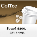 PerkStreet Financial Coffee Cup-beloningen