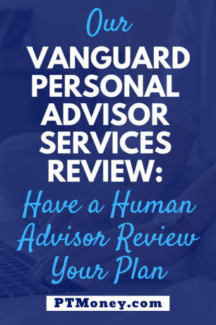 Revizuirea serviciilor noastre de consilier personal Vanguard: solicitați unui consilier uman să vă revizuiască planul