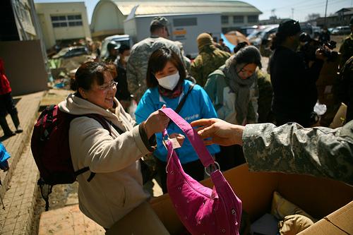 Japānas cunami - atbalsta centieni