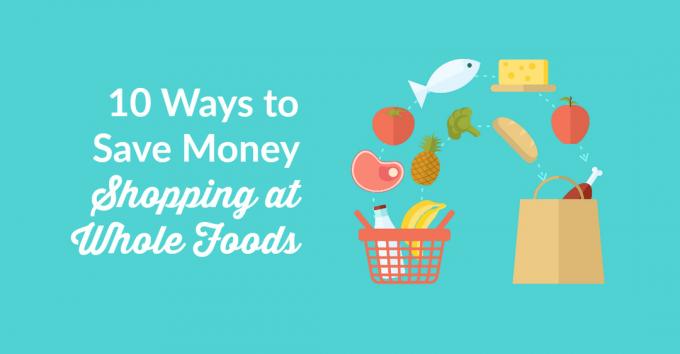 Спестете пари Пазаруване на пълноценни храни