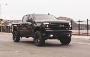 camion Chevrolet noir