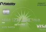 Fidelity Rewards Visa paraksta karte