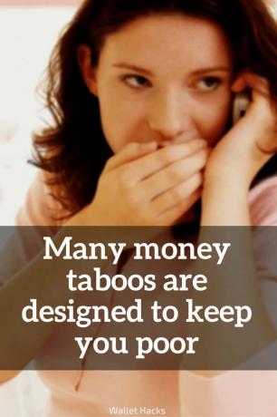 A tudás hatalom, de a pénzről szóló társadalmi tabuk közül sokan kényszerítenek minket arra, hogy csendben maradjunk. Tanuld meg, hogyan kell harcolni ezek ellen a tabuk ellen, amelyek szegénynek tartanak.