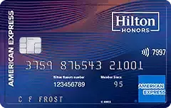 Carte Aspire Hilton Honors American Express