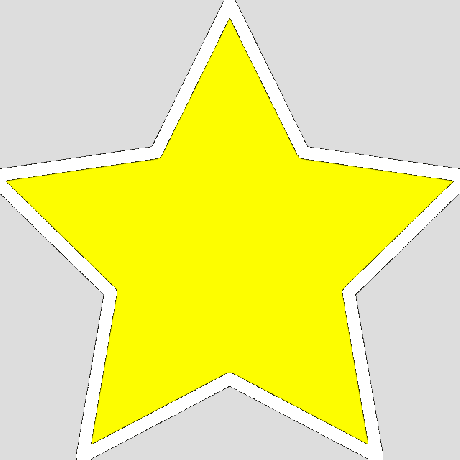gele ster