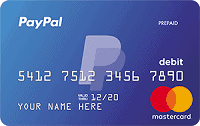 כרטיס PayPal בתשלום מראש