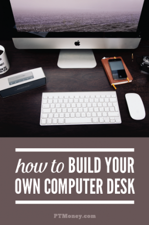 Разгледайте компютърното бюро за DIY на DIY. Той дава пълна разбивка на разходите и стъпки, за да изградите своя собствена. Спестете много пари в процеса и разполагайте с уникално бюро, когато приключите.