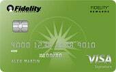 Fidelity Rewards карта с подпис Visa