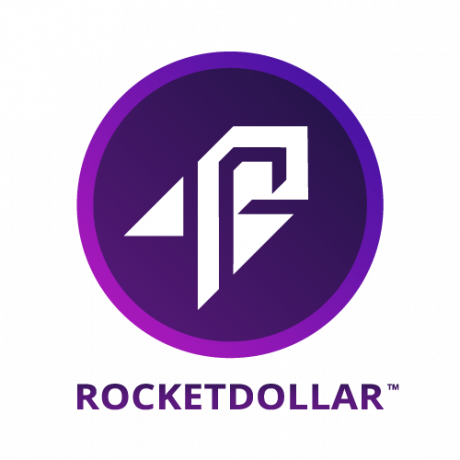 ракета долар інвестиційний логотип