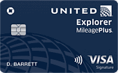 United Explorer MileagePlus ბარათი