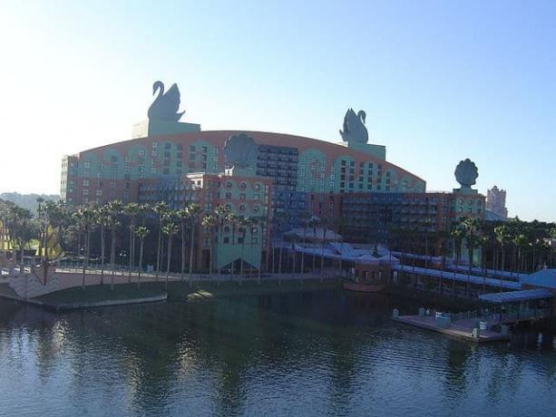 Walt Disney World Swan Hotel - Avots: Public Domain