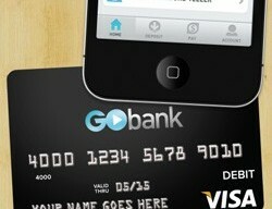GoBank kartica in aplikacija
