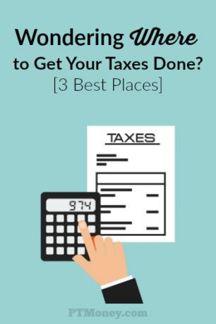 Любопитно ли е къде да си направите данъците? Ето трите най -добри места за извършване на данъците и средната цена на всеки.