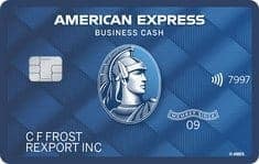 American Express kék üzleti készpénz